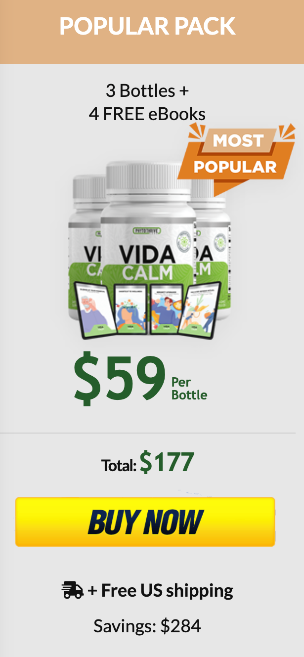 VidaCalm - 3 Bottles